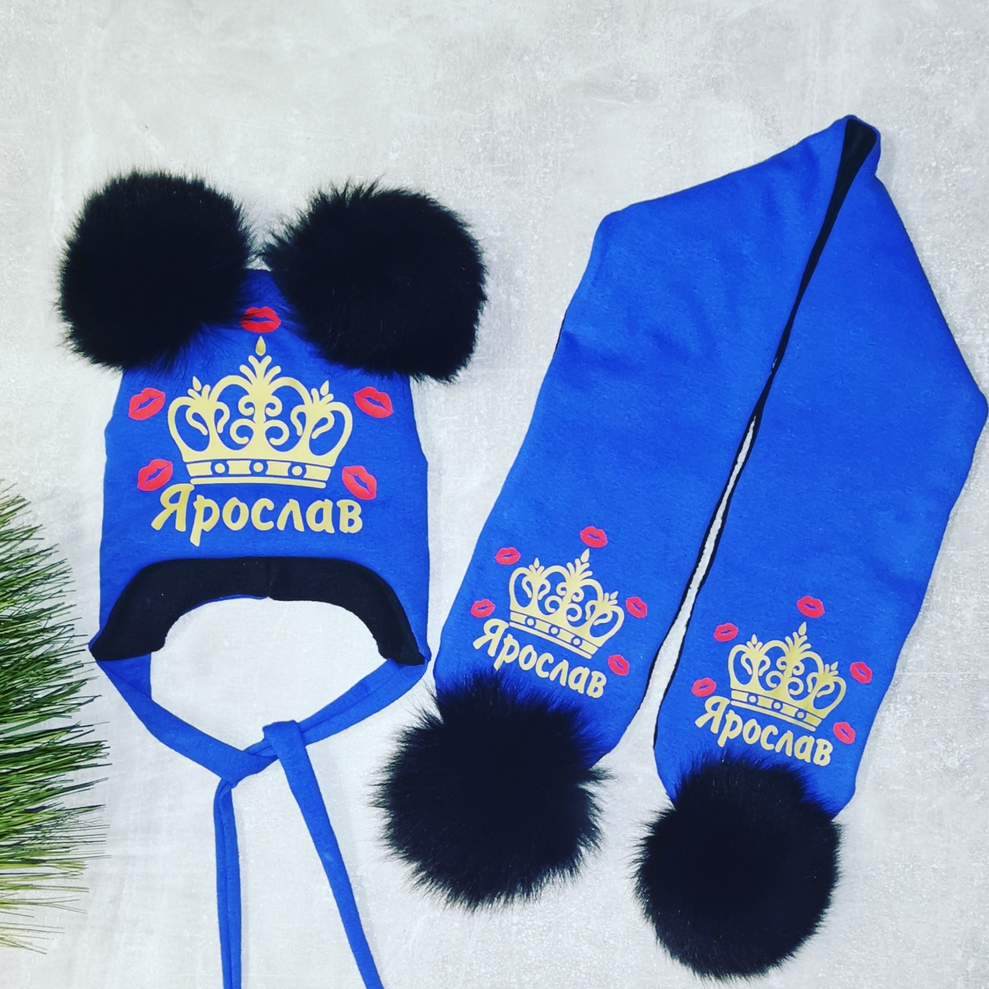 Зимний набор шапочка и шарф Amika_brand с любой надписью размер 48-50 синий 0132
Зимний набор шапочка и шарф Amika_brand с любой надписью размер 48-50 синий 0132