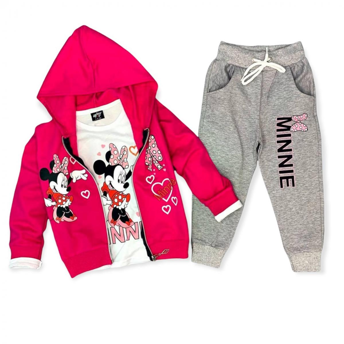 Костюм (толстовка, реглан, брюки) Disney Minnie Mouse (Минни Маус) 134/140 см Разноцвет TRW59220296
Костюм (толстовка, реглан, брюки) Disney Minnie Mouse (Минни Маус) 134/140 см Разноцвет TRW59220296