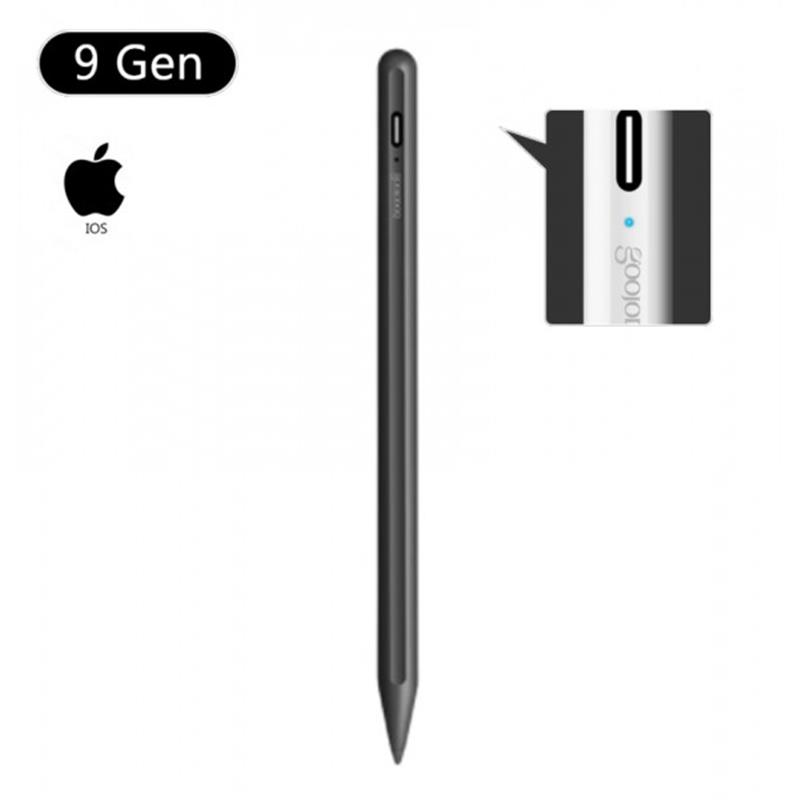 Стилус Goojodoq для планшета Apple iPad 2018-2021 9 Gen Magnetic USB-C 1.2mm Black
Стилус Goojodoq для планшета Apple iPad 2018-2021 9 Gen Magnetic USB-C 1.2mm Black