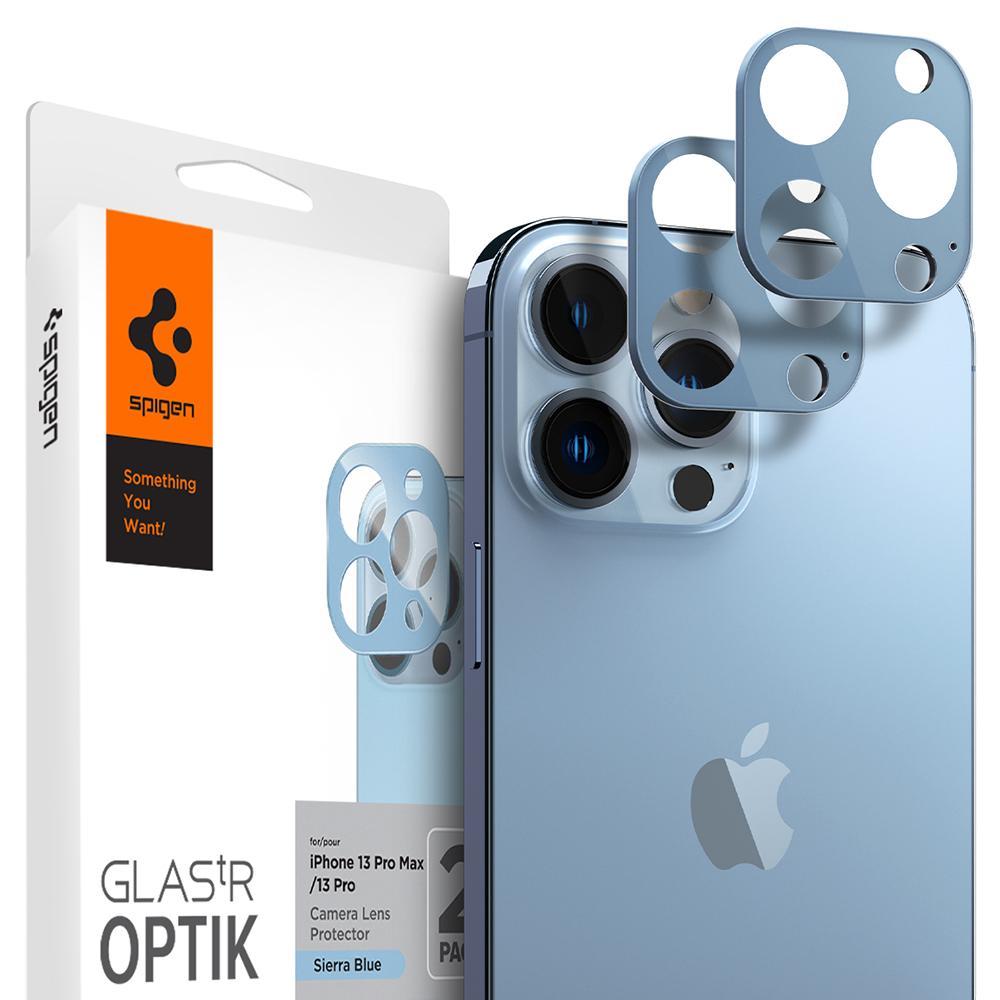 Стекло на камеру Spigen Optik Camera Lens Protector 2-pack iPhone 13 Pro / 13 Pro Max Sierra Blue
Стекло на камеру Spigen Optik Camera Lens Protector 2-pack iPhone 13 Pro / 13 Pro Max Sierra Blue