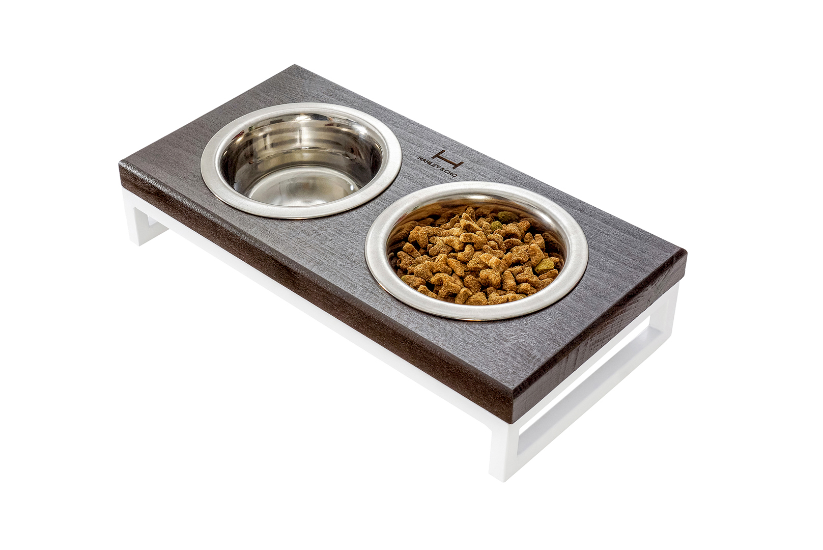 Миски на подставке Lunch Bar Brown wood + White, натуральное дерево XS (28x14x5cm / Миски по 0,2л) Harley & Cho BGL-HL-617
Миски на подставке Lunch Bar Brown wood + White, натуральное дерево XS (28x14x5cm / Миски по 0,2л) Harley & Cho BGL-HL-617