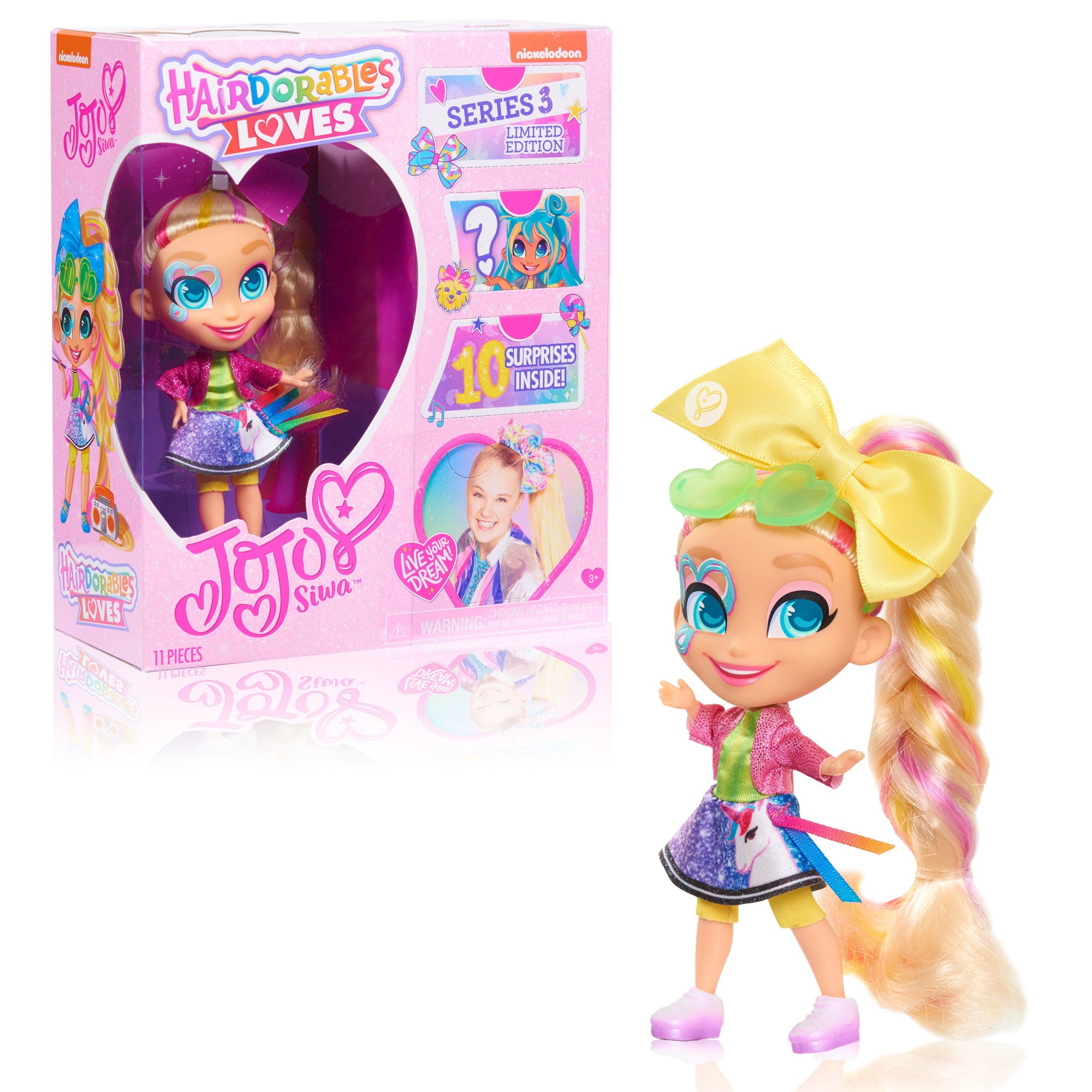 Кукла Хэрдораблс лимитированный выпуск Джоджо Сива Hairdorables JoJo Siwa Limited Edition (52220/52342) Just Play
Кукла Хэрдораблс лимитированный выпуск Джоджо Сива Hairdorables JoJo Siwa Limited Edition (52220/52342) Just Play