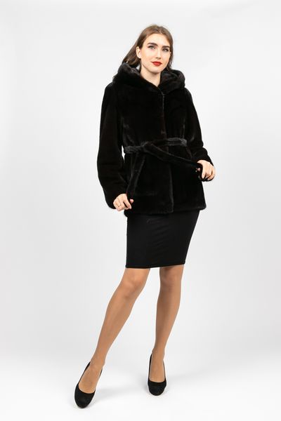 Шуба PARKA+ 01415 из натурального меха канадской норки Чорний, Шуба PARKA+ 01415 из натурального меха канадской норки Чорний 44
Шуба PARKA+ 01415 из натурального меха канадской норки Чорний, Шуба PARKA+ 01415 из натурального меха канадской норки Чорний 44