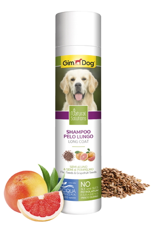 Шампунь для собак с длиной шерстью Семена льна & грейпфрута Natural Solutions 250 мл GimDog BGL-GP-189
Шампунь для собак с длиной шерстью Семена льна & грейпфрута Natural Solutions 250 мл GimDog BGL-GP-189