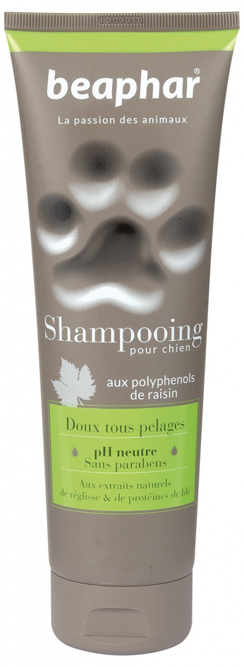 Шампунь для всех типов шерсти собак Shampooing Doux tous pelages 250 мл Beaphar BGL-BF-200
Шампунь для всех типов шерсти собак Shampooing Doux tous pelages 250 мл Beaphar BGL-BF-200