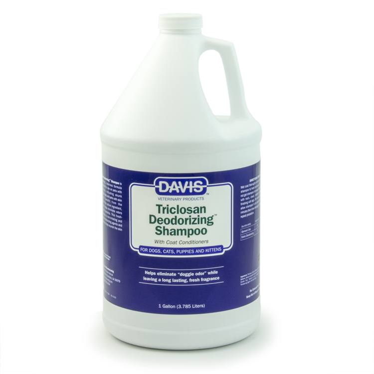 Дезодорирующий шампунь с триклозаном для собак, котов, концентрат Davis Triclosan Deodorizing Shampoo 3,8 л Davis BGL-DV-20
Дезодорирующий шампунь с триклозаном для собак, котов, концентрат Davis Triclosan Deodorizing Shampoo 3,8 л Davis BGL-DV-20