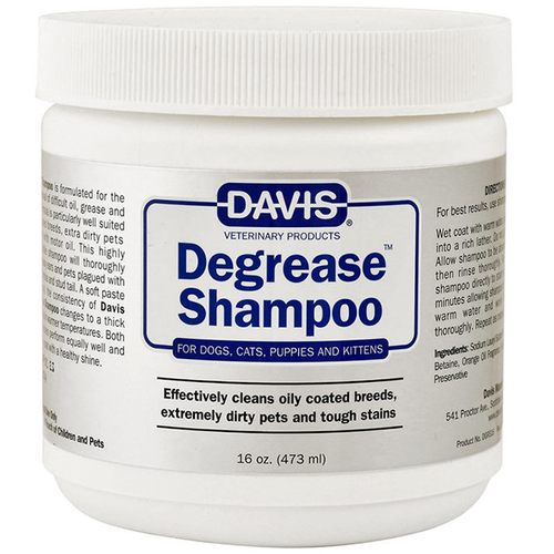 Обезжиривающий шампунь для собак, котов Davis Degrease Shampoo 454 мл Davis BGL-DV-21
Обезжиривающий шампунь для собак, котов Davis Degrease Shampoo 454 мл Davis BGL-DV-21
