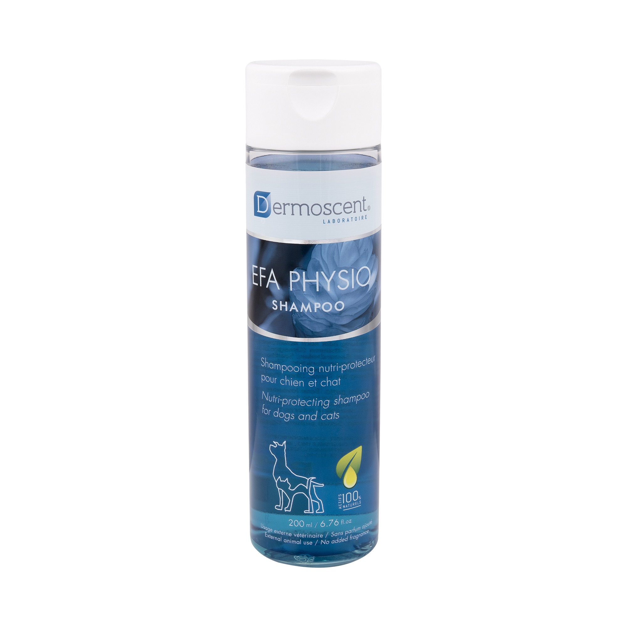 Питательный и защитный шампунь для всех типов кожи кошек и собак Dermoscent EFA Physio Shampoo 200 мл Dermoscent® BGL-DE-09
Питательный и защитный шампунь для всех типов кожи кошек и собак Dermoscent EFA Physio Shampoo 200 мл Dermoscent® BGL-DE-09