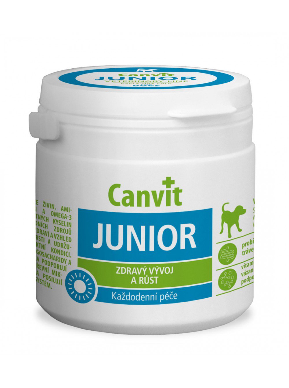 Кормовая добавка для щенков и молодых собак "Junior for dogs" ± 100 табл Canvit BGL-CT-25
Кормовая добавка для щенков и молодых собак "Junior for dogs" ± 100 табл Canvit BGL-CT-25
