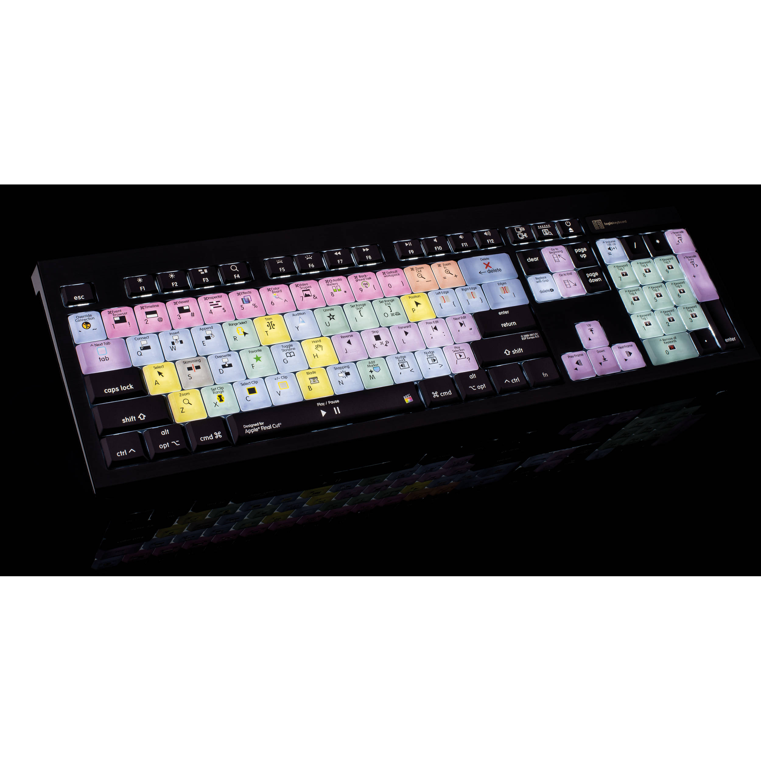 LogicKeyboard Grass Valley Aurora PC Nero Line US + LogicLight (LKBUAURORABJPUUS)
LogicKeyboard Grass Valley Aurora PC Nero Line US + LogicLight (LKBUAURORABJPUUS)
