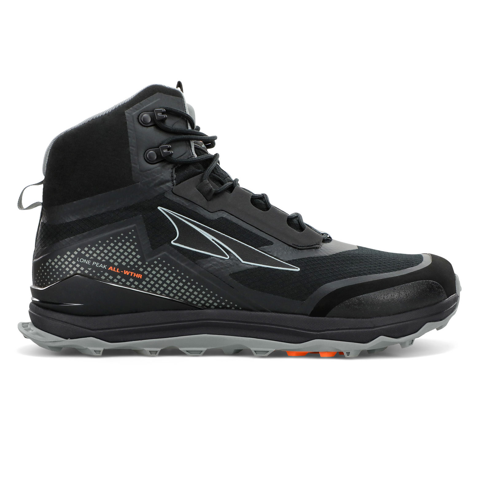 Кроссовки для бега Altra Lone Peak All WTHR Mid Black трейловые мужские 44.5
Кроссовки для бега Altra Lone Peak All WTHR Mid Black трейловые мужские 44.5