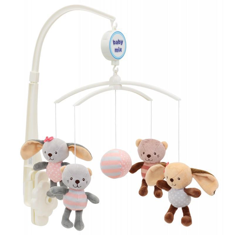 Детский музыкальный мобиль на кроватку с игрушками Baby Mix механический (TK-467M)
Детский музыкальный мобиль на кроватку с игрушками Baby Mix механический (TK-467M)