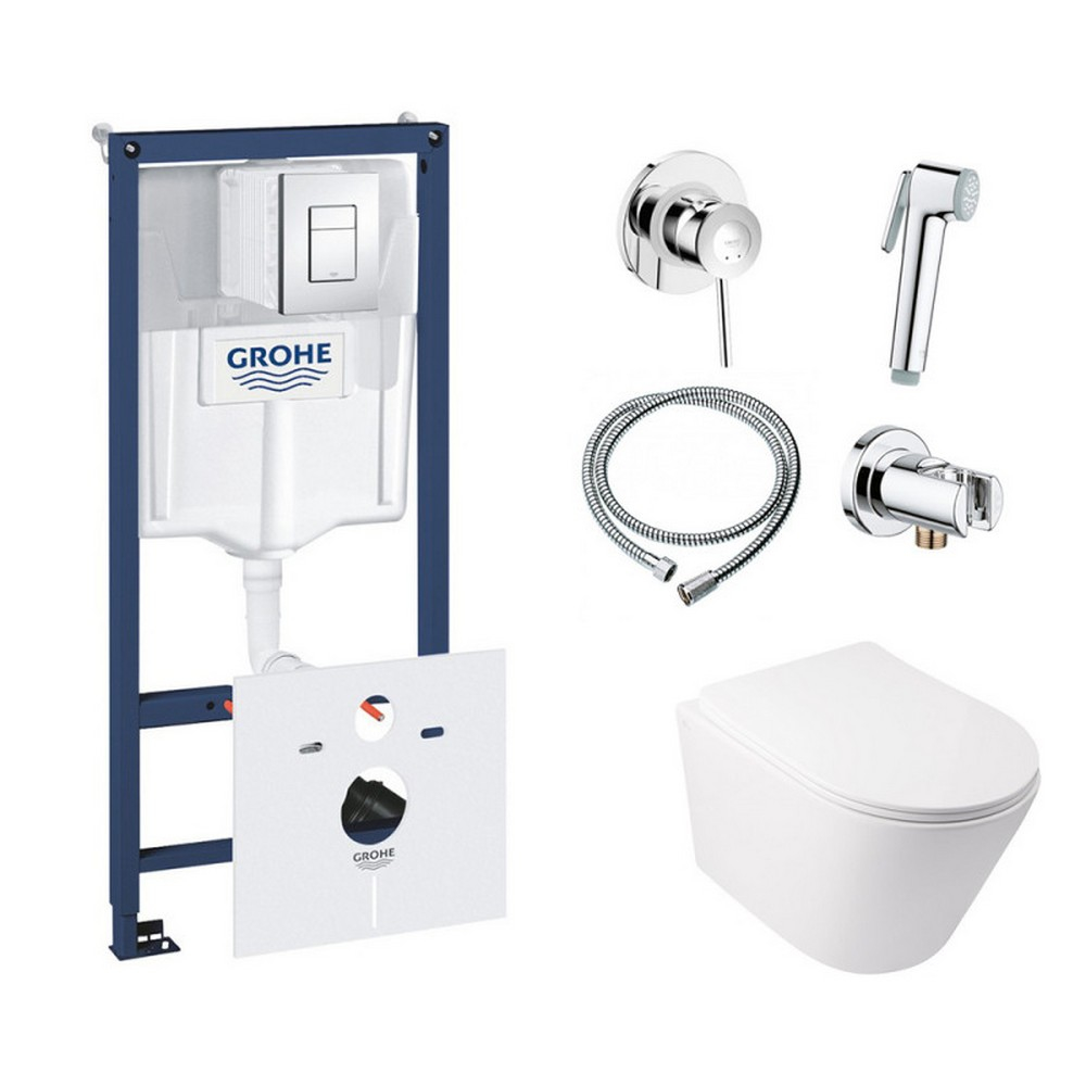 Комплект інсталяція Grohe Rapid SL 38827000 + унітаз з сидінням Qtap Swan QT16335178W + набір для гігієнічного душу зі змішувачем Grohe BauClassic 111048 (38827000QT16335178W111048)
Комплект інсталяція Grohe Rapid SL 38827000 + унітаз з сидінням Qtap Swan QT16335178W + набір для гігієнічного душу зі змішувачем Grohe BauClassic 111048 (38827000QT16335178W111048)