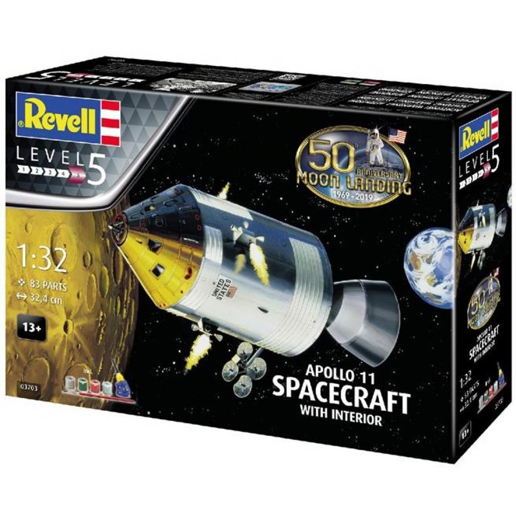 Сборная модель Revell Модуль Колумбия миссии Аполлон 11 уровень 5, 1:32 (RVL-03703)
Сборная модель Revell Модуль Колумбия миссии Аполлон 11 уровень 5, 1:32 (RVL-03703)