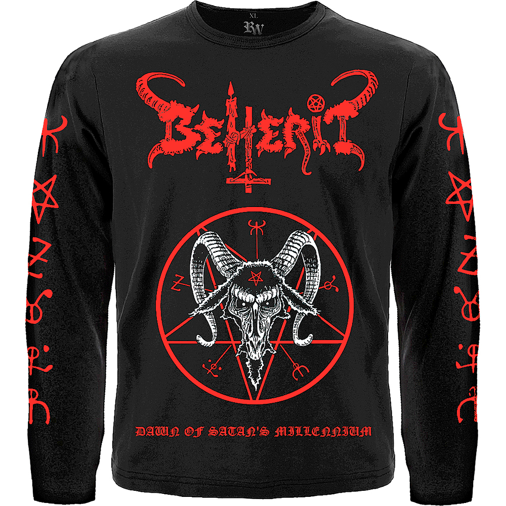Футболка длинным рукавом Beherit "Dawn Of Satan's Millenium" Черный, Размер, Футболка длинным рукавом Beherit "Dawn Of Satan's Millenium" Черный, Размер M
Футболка длинным рукавом Beherit "Dawn Of Satan's Millenium" Черный, Размер, Футболка длинным рукавом Beherit "Dawn Of Satan's Millenium" Черный, Размер M