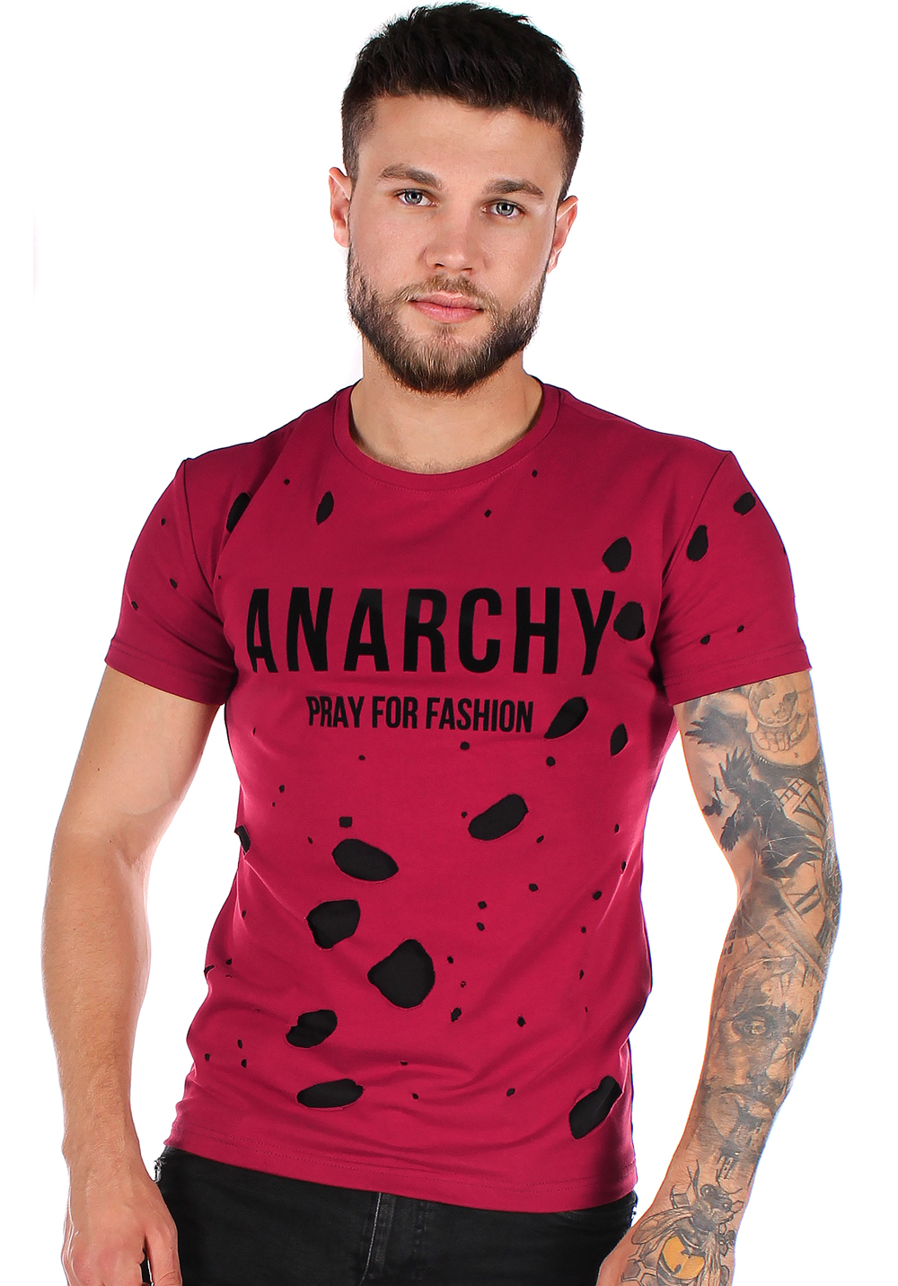 Футболка чоловіча Krutyakov ANARCHY бордовий 1986228, Футболка чоловіча Krutyakov ANARCHY S бордовий 1986228
Футболка чоловіча Krutyakov ANARCHY бордовий 1986228, Футболка чоловіча Krutyakov ANARCHY S бордовий 1986228