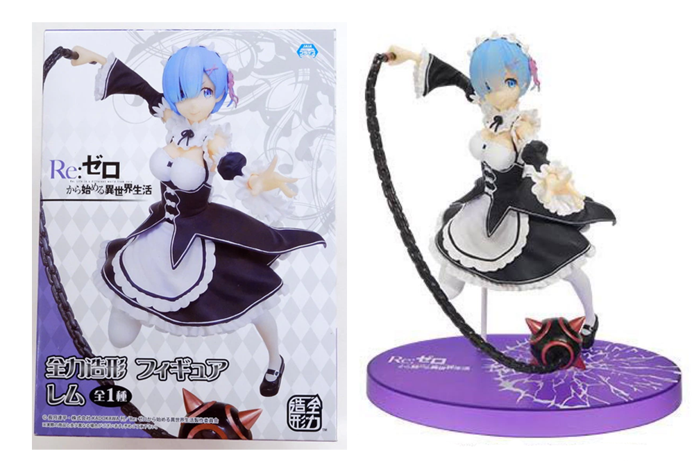 Фигурка System Service Жизнь с нуля в альтернативном мире Рэм Re:Zero Rem 19 см WST RZ R 242
Фигурка System Service Жизнь с нуля в альтернативном мире Рэм Re:Zero Rem 19 см WST RZ R 242