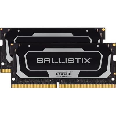Модуль памяти для ноутбука SoDIMM DDR4 32GB (2x16GB) 3200 MHz Ballistix MICRON (BL2K16G32C16S4B). 53724
Модуль памяти для ноутбука SoDIMM DDR4 32GB (2x16GB) 3200 MHz Ballistix MICRON (BL2K16G32C16S4B). 53724