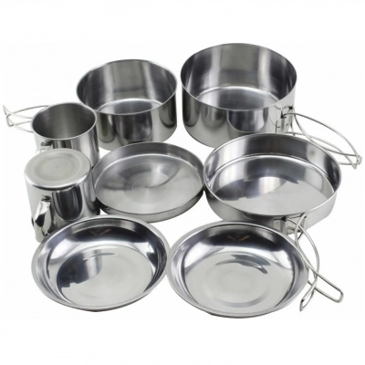 Набор туристической посуды Innotek Highlander Peak Weekender Cookware Kit Metallic (925854). 53054
Набор туристической посуды Innotek Highlander Peak Weekender Cookware Kit Metallic (925854). 53054