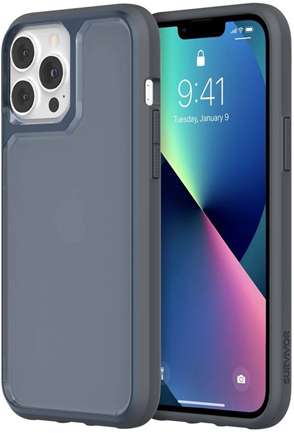 Панель Griffin Survivor Strong для Apple iPhone 13 Pro Max Graphite Blue/Steel Gray (GIP-070-GBSG)
Панель Griffin Survivor Strong для Apple iPhone 13 Pro Max Graphite Blue/Steel Gray (GIP-070-GBSG)