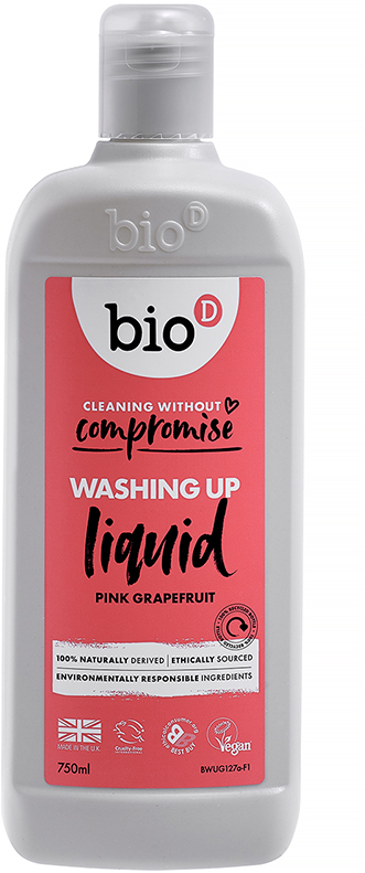 Концентрированная экологическая жидкость для мытья посуды Bio-D Washing Up Liquid Grapefruit с эфирным маслом грейпфрута 750 мл
Концентрированная экологическая жидкость для мытья посуды Bio-D Washing Up Liquid Grapefruit с эфирным маслом грейпфрута 750 мл