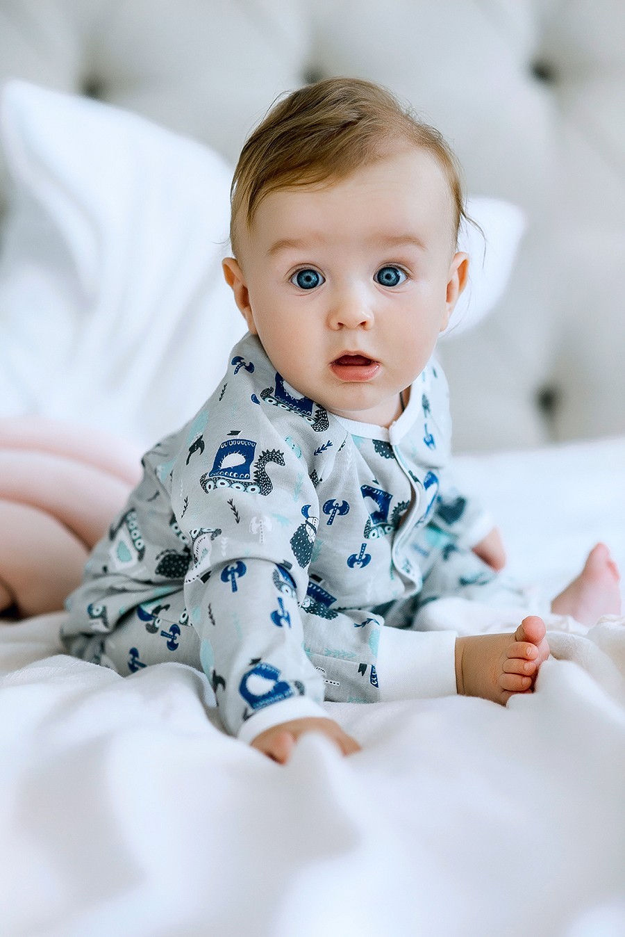 Человечек София Vikings 57-62 см Серый с принтом 2901 
Человечек София Vikings 57-62 см Серый с принтом 2901