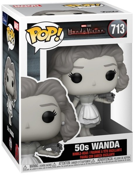 Фигурка Funko POP! Bobble Marvel WandaVision Wanda 50s (B&W) 52042 (FUN25491031)
Фигурка Funko POP! Bobble Marvel WandaVision Wanda 50s (B&W) 52042 (FUN25491031)