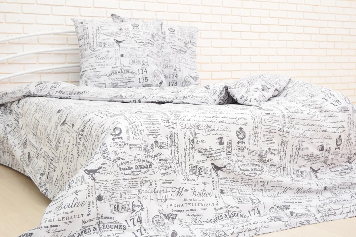 Комплект постельного белья Nostra Евро 200х220 Наволочки 70х70 Бязь Gold