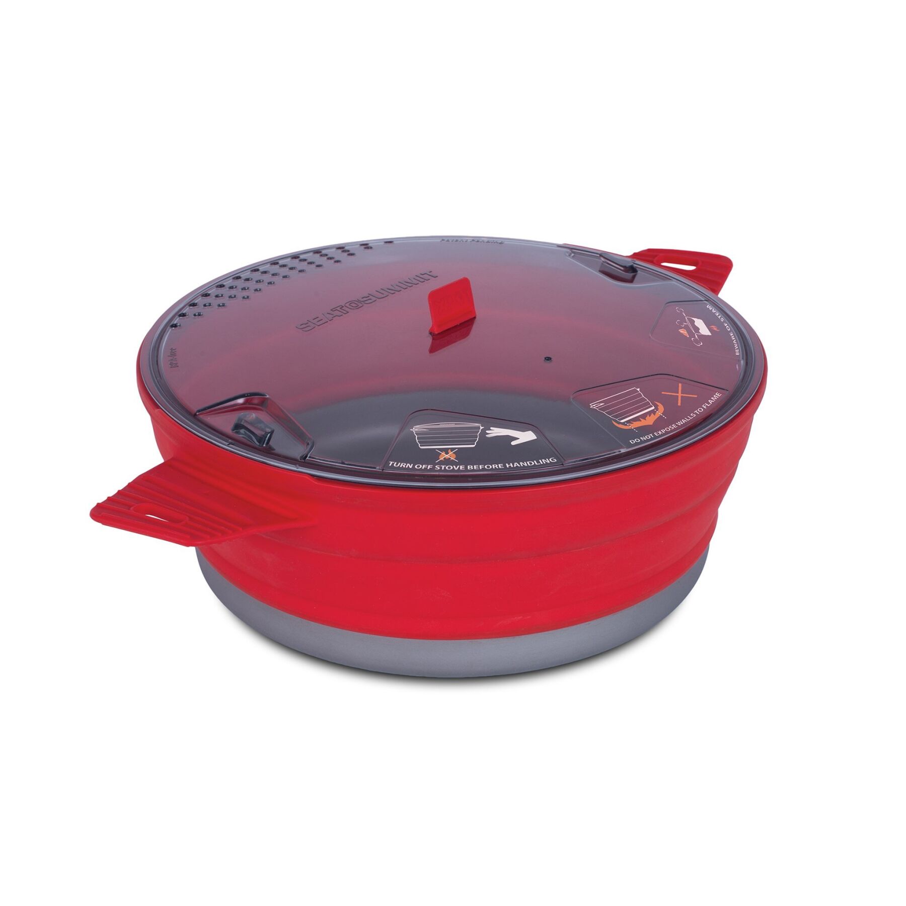 Кастрюля складная с алюминиевым дном Sea To Summit X-Pot Red 4L (STS AXPOT4.0RD)
Кастрюля складная с алюминиевым дном Sea To Summit X-Pot Red 4L (STS AXPOT4.0RD)