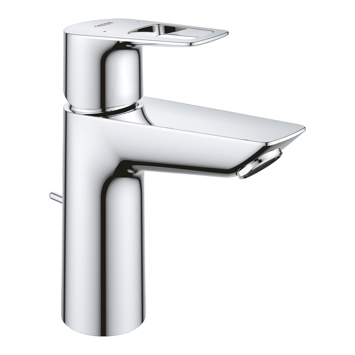 Смеситель для умывальника Grohe BauLoop New с донным клапаном, хром (23762001)
Смеситель для умывальника Grohe BauLoop New с донным клапаном, хром (23762001)