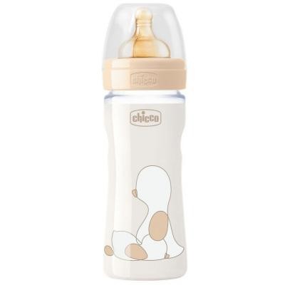Бутылочка для кормления Chicco Original Touch с латексной соской 2м+ 250 мл Бежевая (27624.30)
Бутылочка для кормления Chicco Original Touch с латексной соской 2м+ 250 мл Бежевая (27624.30)