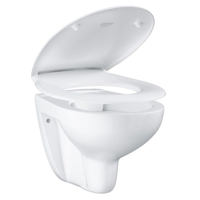 Унитаз ободковый подвесной Grohe Lecico Perth EURO plus с крышкой-сиденьем SoftClose, белый (491606045)
Унитаз ободковый подвесной Grohe Lecico Perth EURO plus с крышкой-сиденьем SoftClose, белый (491606045)