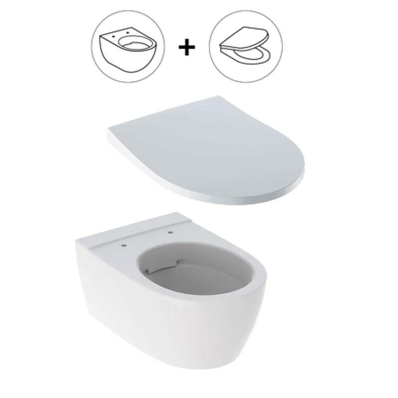 Унитаз подвесной GEBERIT iCon Rimfree 500.784.01.1 с сиденьем Soft Close дюропласт
Унитаз подвесной GEBERIT iCon Rimfree 500.784.01.1 с сиденьем Soft Close дюропласт
