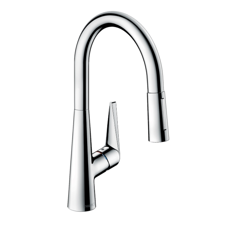 Смеситель для кухни Hansgrohe Talis M51 200 2jet с вытяжным изливом, хром (72813000)
Смеситель для кухни Hansgrohe Talis M51 200 2jet с вытяжным изливом, хром (72813000)