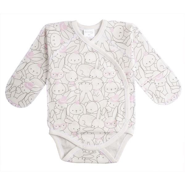 Боді яслі на дівчинку, зайчик Garden baby 56 рожевий (27058-02) 
Боді яслі на дівчинку, зайчик Garden baby 56 рожевий (27058-02)