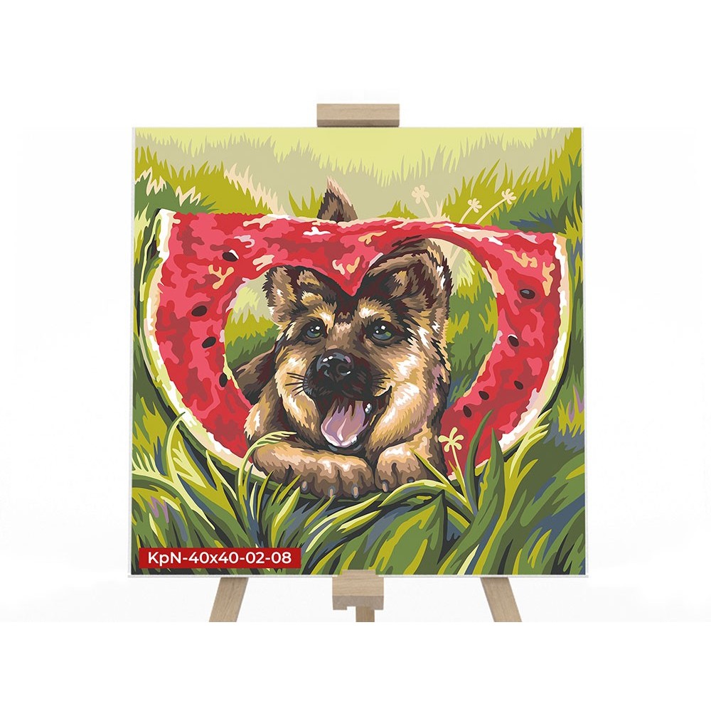 Картина по номерам №8 "Щенок" 40*40см, серия 2, в кор. Danko Toys KpN-40x40-02-08
Картина по номерам №8 "Щенок" 40*40см, серия 2, в кор. Danko Toys KpN-40x40-02-08