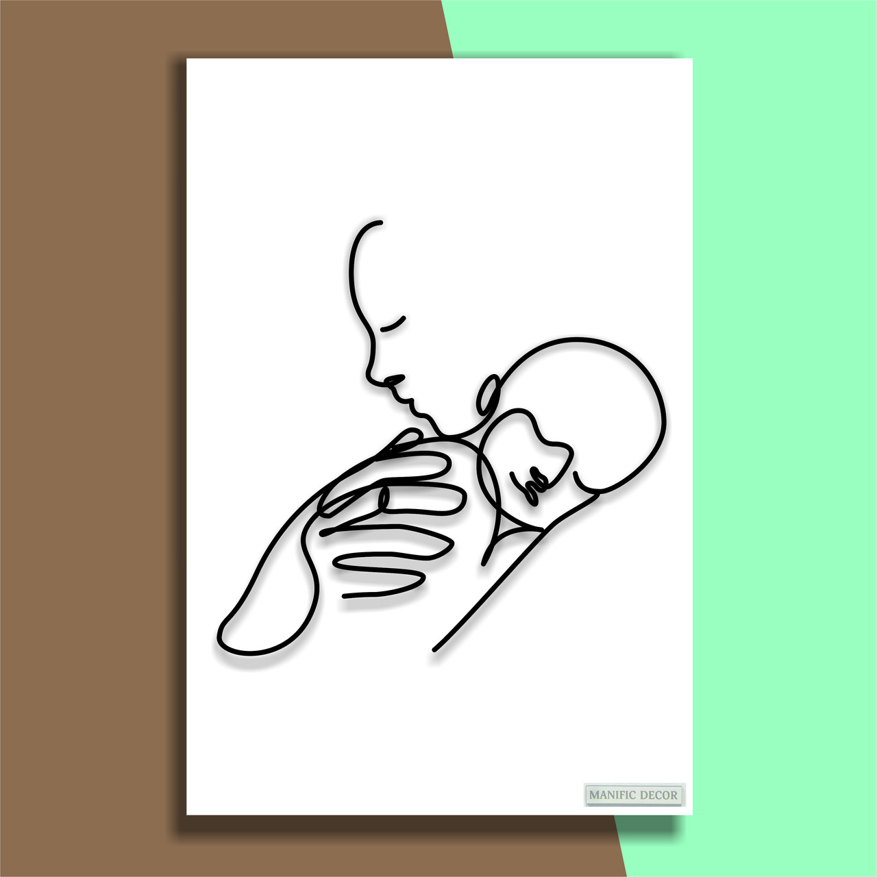 Картина интерьерная абстрактная настенная арт панно на холсте Manific Decor Mother and baby / Мама с ребенком 40*60 см
Картина интерьерная абстрактная настенная арт панно на холсте Manific Decor Mother and baby / Мама с ребенком 40*60 см