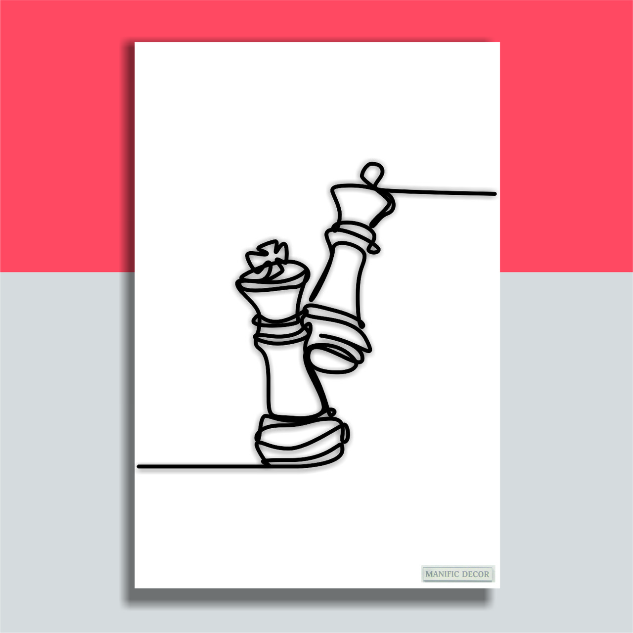 Картина интерьерная абстрактная настенная арт панно на холсте Manific Decor Chess pieces/ Шахматные фигуры 50*70 см
Картина интерьерная абстрактная настенная арт панно на холсте Manific Decor Chess pieces/ Шахматные фигуры 50*70 см
