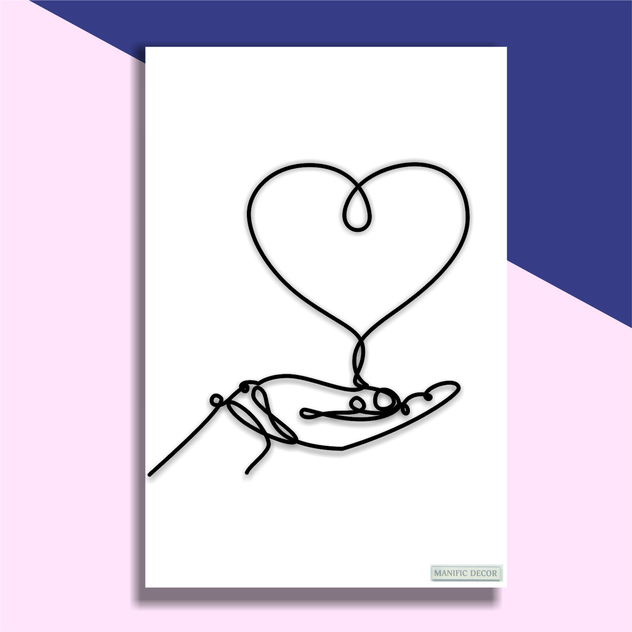 Картина интерьерная абстрактная настенная арт панно на холсте Manific Decor Heart in handsp / Сердце в ладонях 40*60 см
Картина интерьерная абстрактная настенная арт панно на холсте Manific Decor Heart in handsp / Сердце в ладонях 40*60 см
