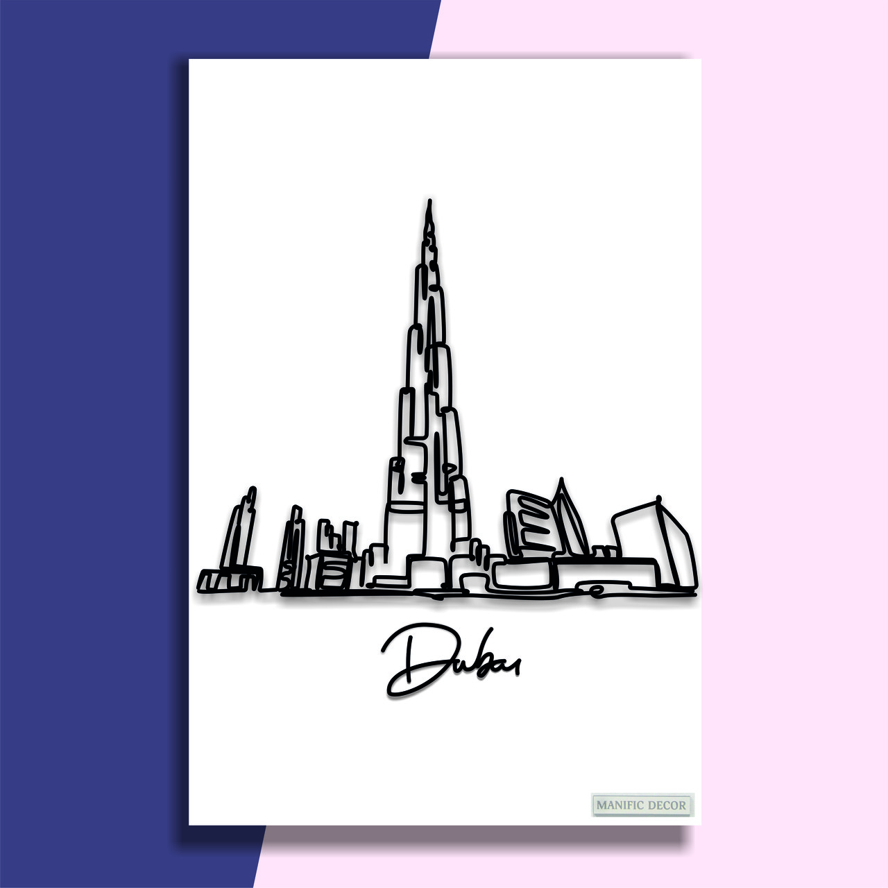Картина интерьерная абстрактная настенная арт панно на холсте Manific Decor Dubai / Дубай 40*60 см
Картина интерьерная абстрактная настенная арт панно на холсте Manific Decor Dubai / Дубай 40*60 см