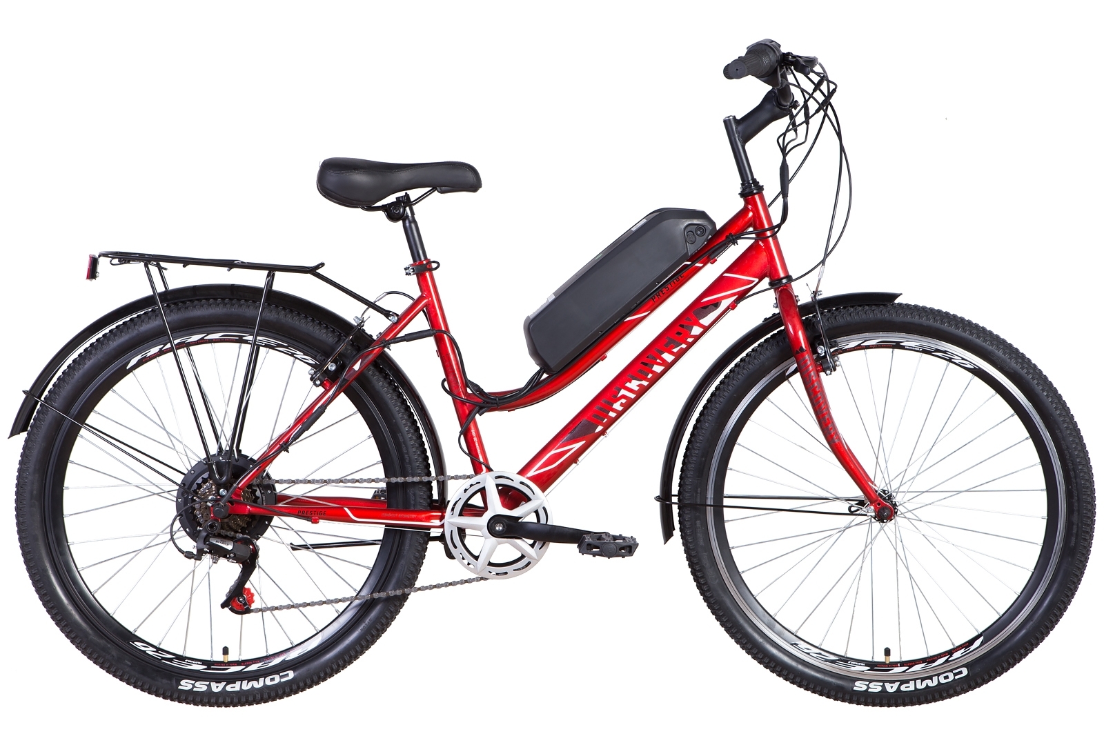 Электровелосипед 26" Discovery PRESTIGE WOMAN 17" 350Вт 36В задний привод, батарея на раму 8,8Ач, рубиновый 2021
Электровелосипед 26" Discovery PRESTIGE WOMAN 17" 350Вт 36В задний привод, батарея на раму 8,8Ач, рубиновый 2021