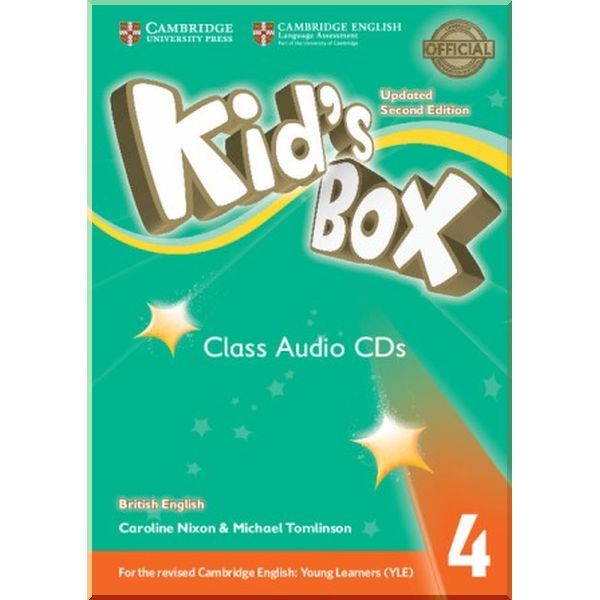 Kid's Box Updated Second Edition 4 Class Audio CDs. Michael Tomlinson, Caroline Nixon. ISBN:9781316628997
Kid's Box Updated Second Edition 4 Class Audio CDs. Michael Tomlinson, Caroline Nixon. ISBN:9781316628997