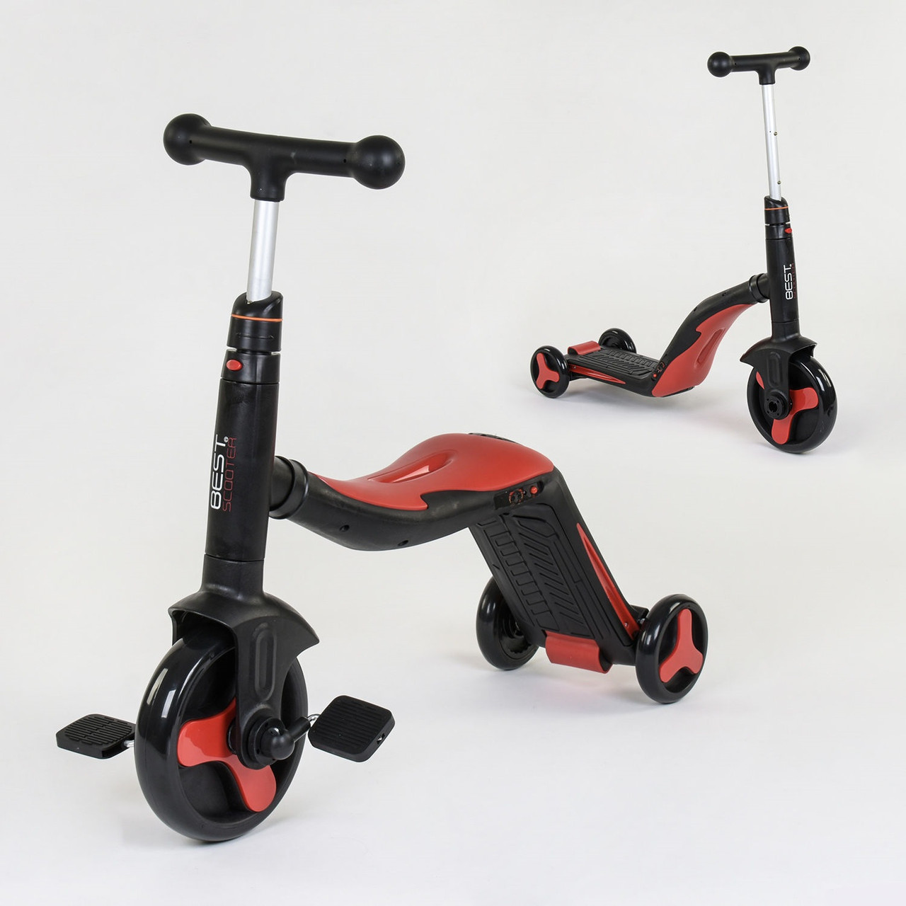 Самокат Best Scooter Jt 28288 3 В 1 (Самокат, Велобег, Велосипед) 8 Мелодий Красный
Самокат Best Scooter Jt 28288 3 В 1 (Самокат, Велобег, Велосипед) 8 Мелодий Красный