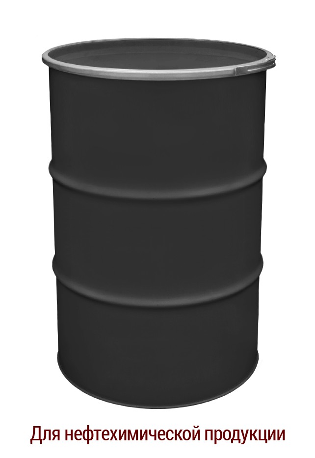 Бочка металлическая промышленная для нефтехимической продукции BіPOL 1А2 без внутреннего покрытия 212л чёрная 0,8х0,7х0,8 UN 1A2/Y301/S
Бочка металлическая промышленная для нефтехимической продукции BіPOL 1А2 без внутреннего покрытия 212л чёрная 0,8х0,7х0,8 UN 1A2/Y301/S