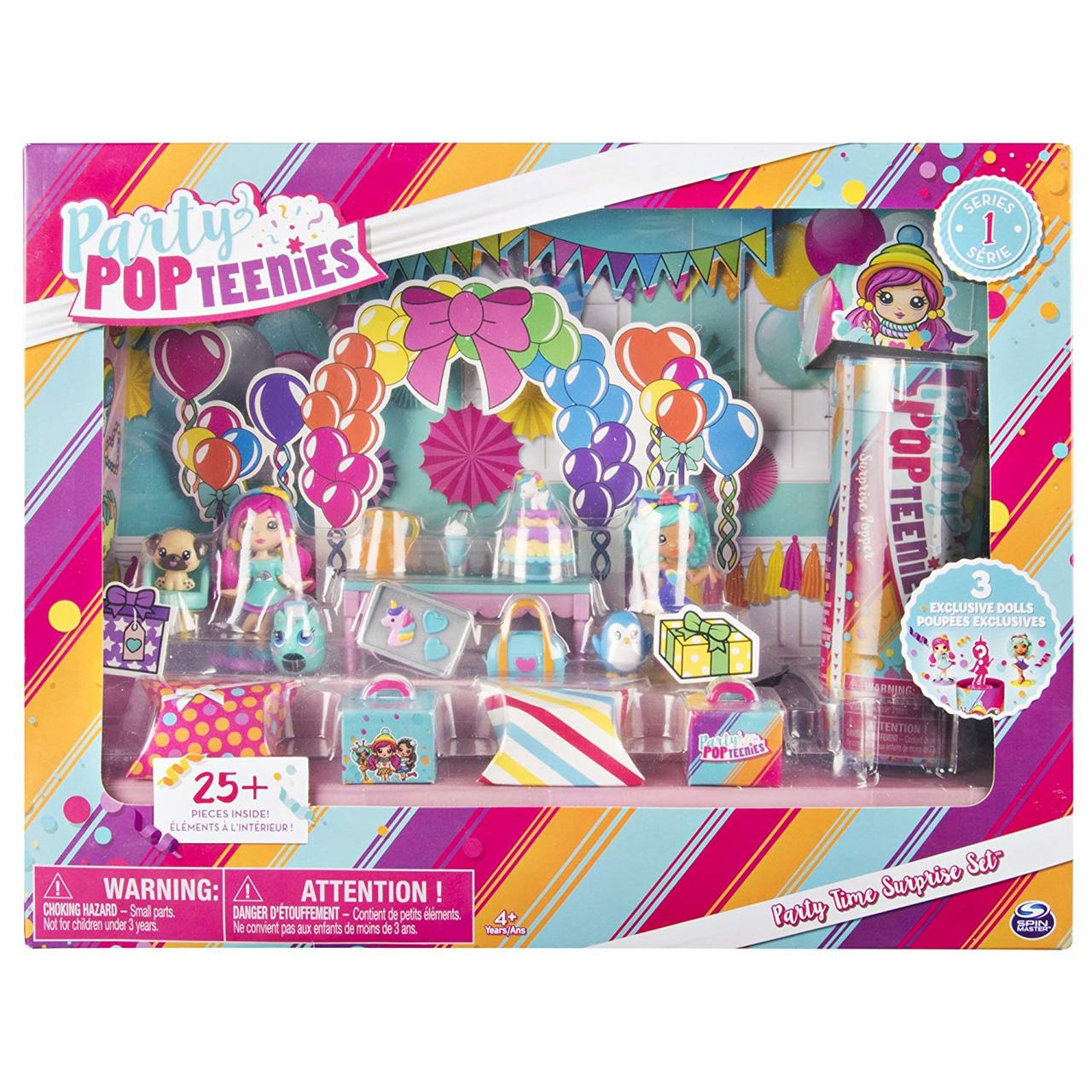 Ігровий набір Spin Master Party Popteenies Time Surprise Set with Confetti "Фантастична вечірка" (6045713) (B07BNSTHJM)
Ігровий набір Spin Master Party Popteenies Time Surprise Set with Confetti "Фантастична вечірка" (6045713) (B07BNSTHJM)