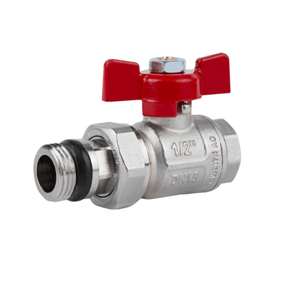 Кран шаровой Icma №348 1/2" с антипротечкой прямой (87348AD11) 
Кран шаровой Icma №348 1/2" с антипротечкой прямой (87348AD11)