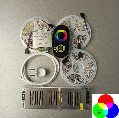 Комплект лента светодиодная AVT RGB 15 метров с регулировкой цвета радиоканал IP20 без силикона
Комплект лента светодиодная AVT RGB 15 метров с регулировкой цвета радиоканал IP20 без силикона