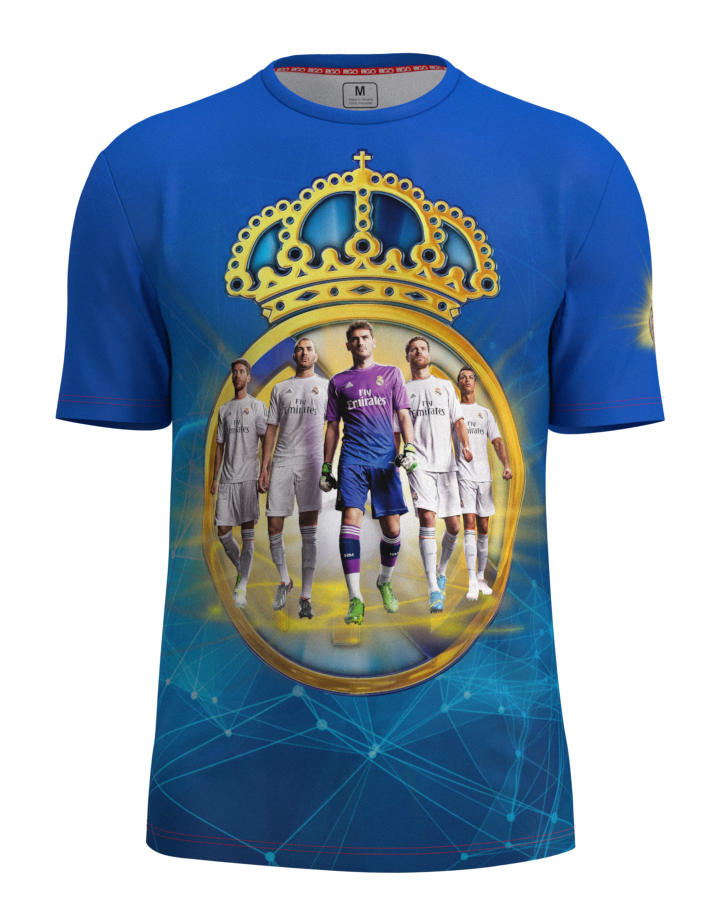Футболка детская футбольная RIGO SPORTS FASHION REAL MADRID Синяя с принтом 110 см (SF.REAL1.M.01)
Футболка детская футбольная RIGO SPORTS FASHION REAL MADRID Синяя с принтом 110 см (SF.REAL1.M.01)
