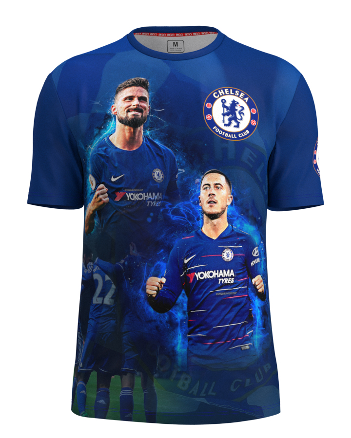 Футболка детская футбольная RIGO SPORTS FASHION CHELSEA Синяя с принтом 122 см (SF.CHELSEA1.M.01)
Футболка детская футбольная RIGO SPORTS FASHION CHELSEA Синяя с принтом 122 см (SF.CHELSEA1.M.01)