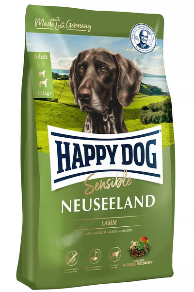 Happy Dog Supreme Sensible Neuseeland Сухой корм для собак средних и крупных пород с чувствительным пищеварением 4 кг
Happy Dog Supreme Sensible Neuseeland Сухой корм для собак средних и крупных пород с чувствительным пищеварением 4 кг